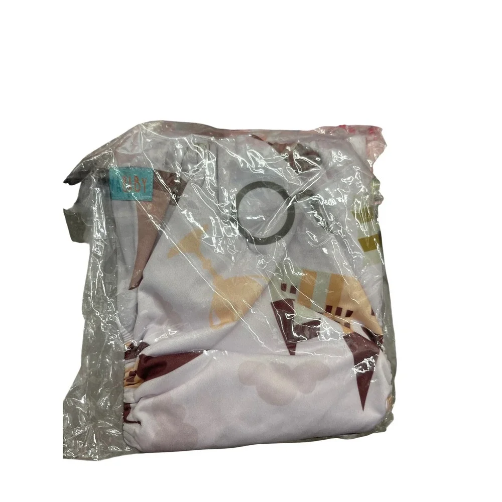 AlvaBaby Reusable Cloth Diapers 5 Pack One Size‎ Adjustable Pocket Diapers H34